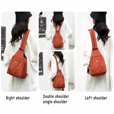 Waterproof 3-Way Multi functional Bag (Orange)
