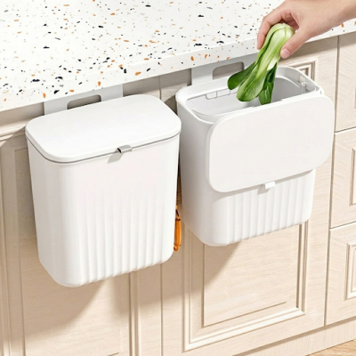 DUSTBIN  (White ) 2 PCS