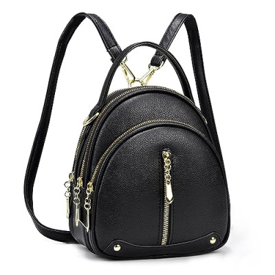 Women's Shoulder / Backpack /crossbody Bag (Black)