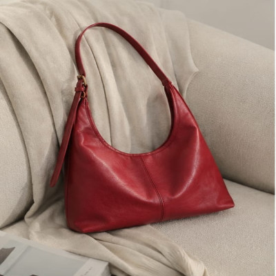 Hobo Tote Bag Red
